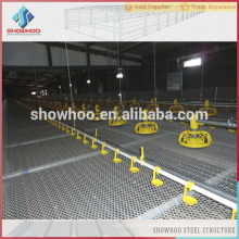 light weight steel structure hot galvanized prefabricated houses for chicken